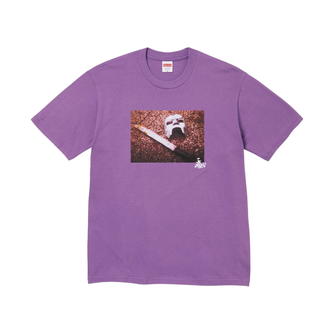 슈프림 x MF 둠 티셔츠 더스티 퍼플 - 23FW