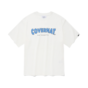 Covernat Drawing Logo T-Shirts White