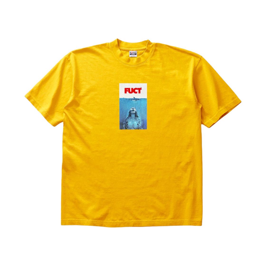 퍽트 죠스 티셔츠 골드 - 24SS(Fuct Jawz T-Shirt Gold - 24SS)