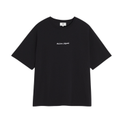 Maison Kitsune Embroidery Oversize T-Shirt Black