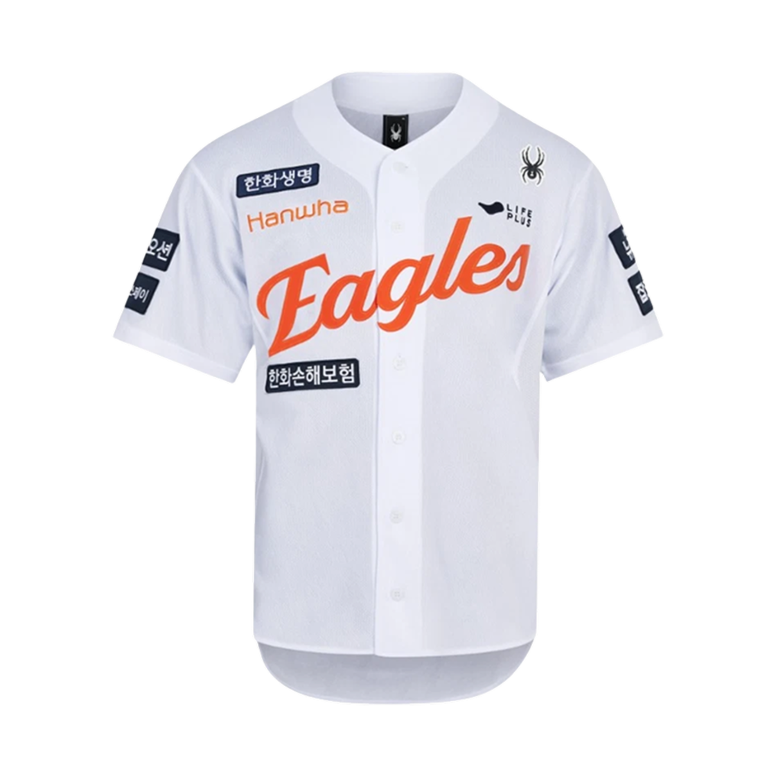 한화 이글스 스파이더 2025 어센틱 홈 유니폼 화이트 (논 마킹 버전)(Hanwha Eagles Spyder 2025 Authentic Home Uniform White (Non Marking Ver.))