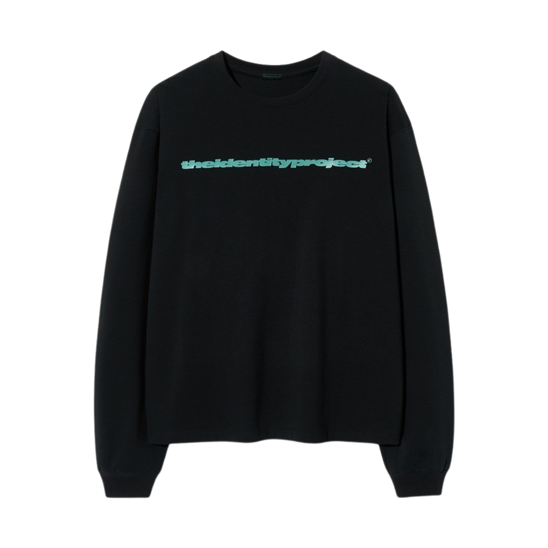 210_TIP THE IDENTITY PROJECT Grass Round Long Sleeve Black