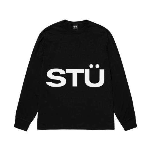 스투시 모노 롱슬리브 티셔츠 블랙 | Stussy | KREAM