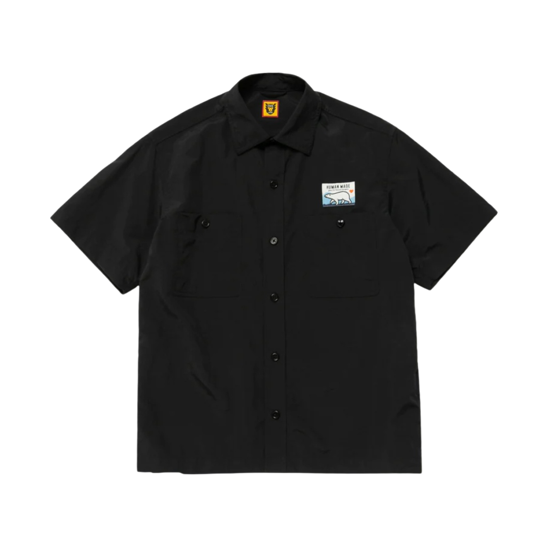 휴먼 메이드 캠핑 숏슬리브 셔츠 블랙(Human Made Camping S/S Shirt Black) - 2