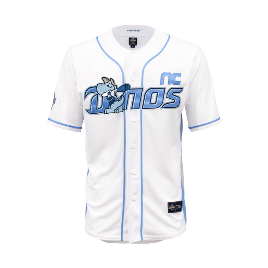 (키즈) NC 다이노스 클러치 주니어 다이노스 유니폼 화이트 (논 마킹 버전)((Kids) NC Dinos Clutch Junior Dinos Uniform White (Non Marking Ver.))