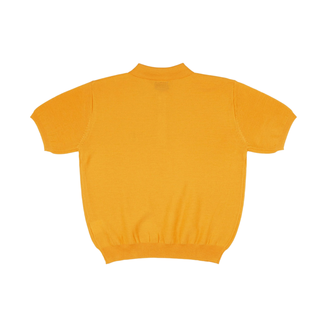 헤리티지 플로스 크레스트 울 폴로 셔츠 옐로우(Heritage Floss Crest Wool Polo Shirt Yellow) - 2
