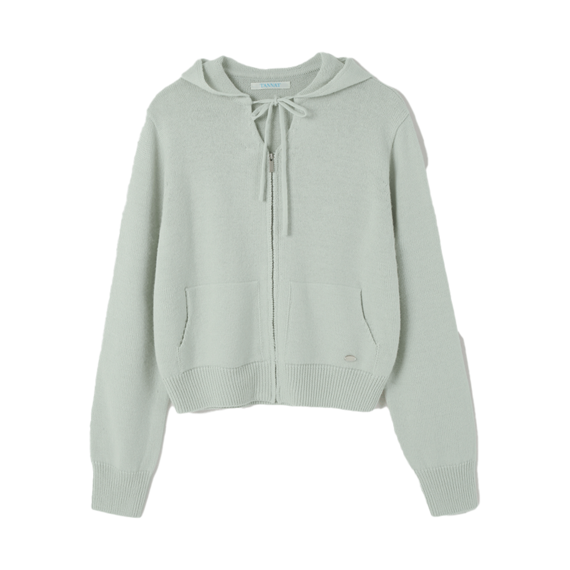 [KREAM 단독 / 예약 배송] 타낫 니트 후디 집업 민트