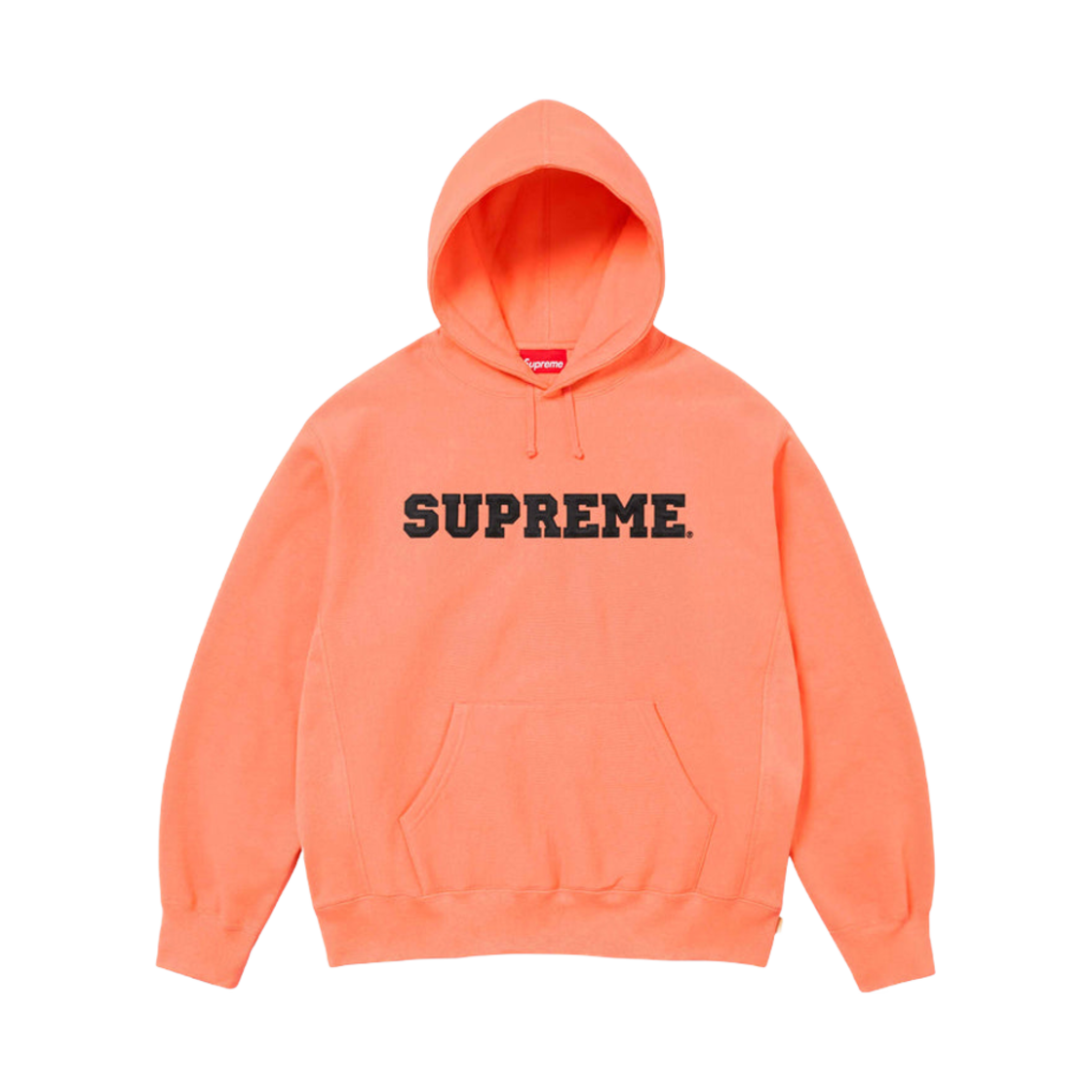 슈프림 컬리지에이트 후드 스웨트셔츠 피치 - 24SS(Supreme Collegiate Hooded Sweatshirt Peach - 24SS) - 1