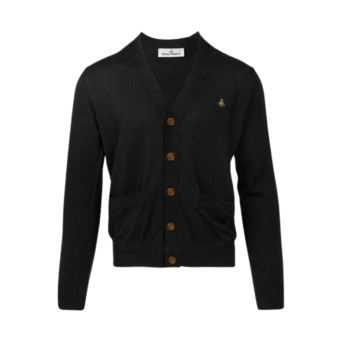 2701000P-Y0010-N401 Vivienne Westwood Cardigan Black