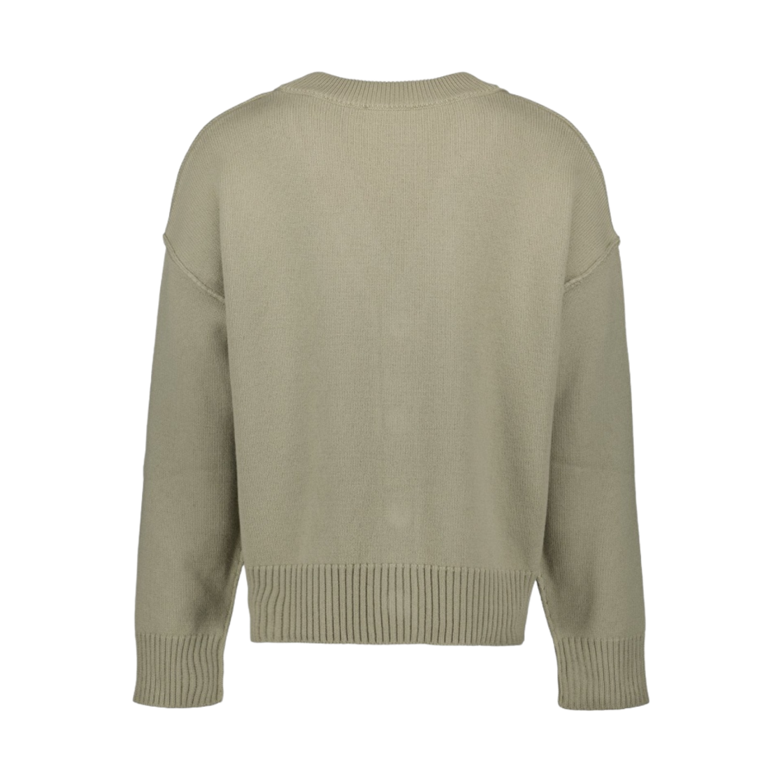 아미 빅 하트 로고 가디건 소지 오프 화이트(AMI de Coeur Cardigan Sauge Off White) - 2
