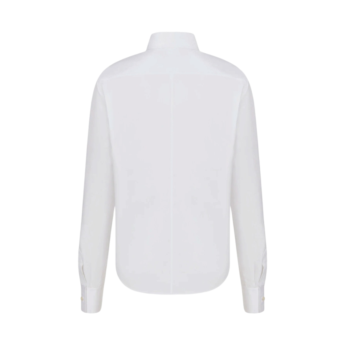 (W) 디올 코튼 포플린 블라우스 화이트((W) Dior Cotton Poplin Blouse White) - 2
