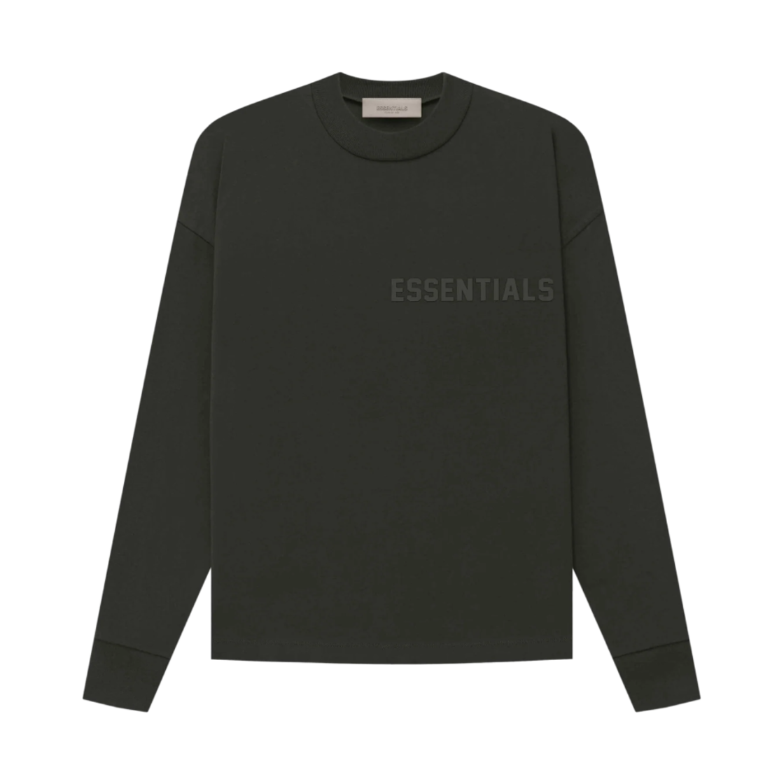 에센셜 롱슬리브 티셔츠 오프 블랙 - 23SS(Essentials LS T-Shirt Off-Black - 23SS) - 1