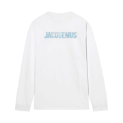 Jacquemus Le T-Shirt Gelo Print Ice Long Sleeve T-Shirt Print Ice White