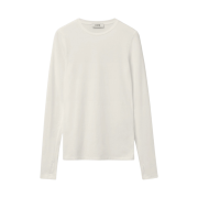 (W) COS Slim Fit Long Sleeve Top White