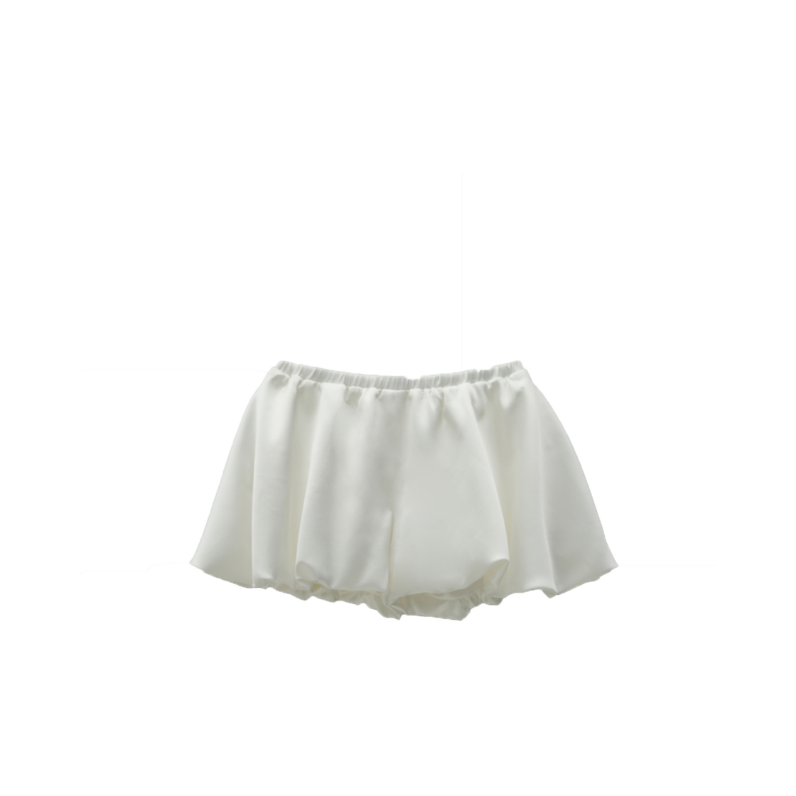 25SS_WOMENS_02_07 YUJI Balloon Mini Culotte Pants Offwhite