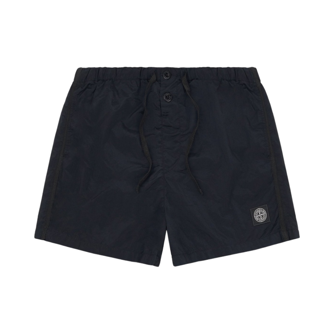 스톤 아일랜드 B0643 나일론 메탈 스위밍 트렁크 네이비 블루 - 22SS