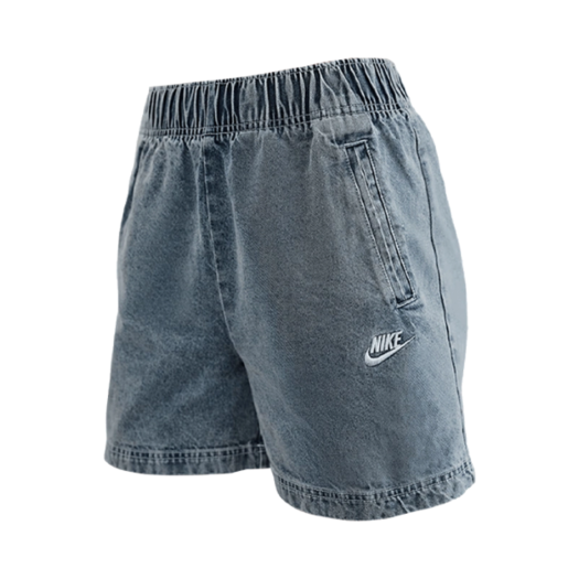 W) 나이키 NSW 데님 쇼츠 블랙 | Nike | KREAM