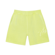Stussy Tonal Applique Fleece Shorts Lime