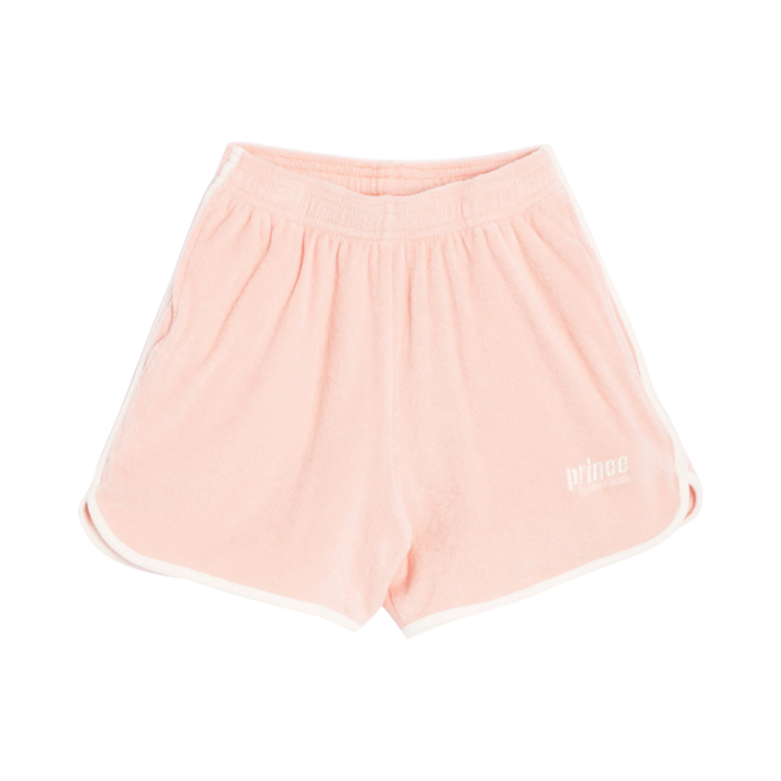 SH1065BP (W) Sporty & Rich x Prince Sporty Disco Shorts Pink
