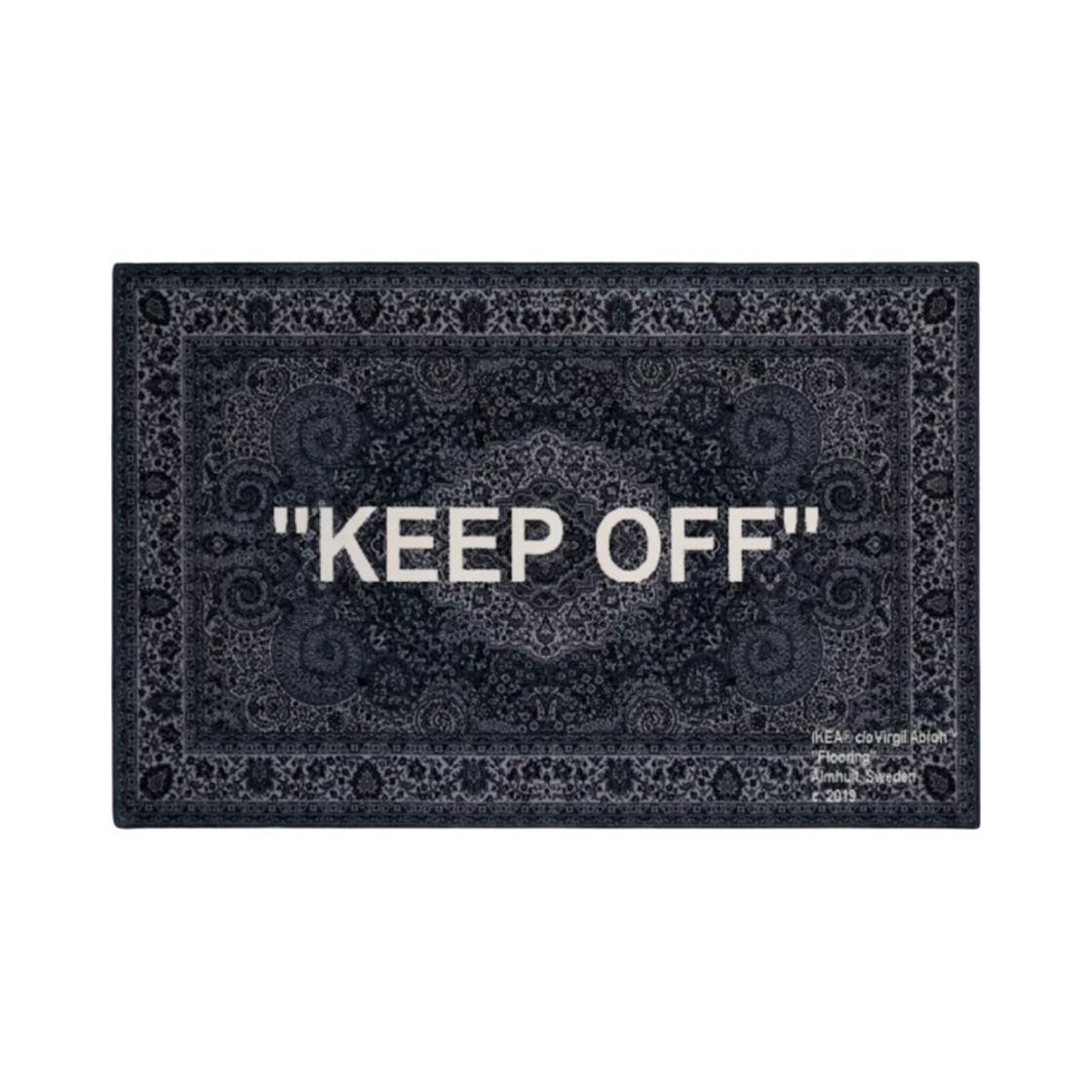 이케아 x 버질 아블로 킵 오프 러그 그레이(IKEA x Virgil Abloh Keep Off Rug Grey)