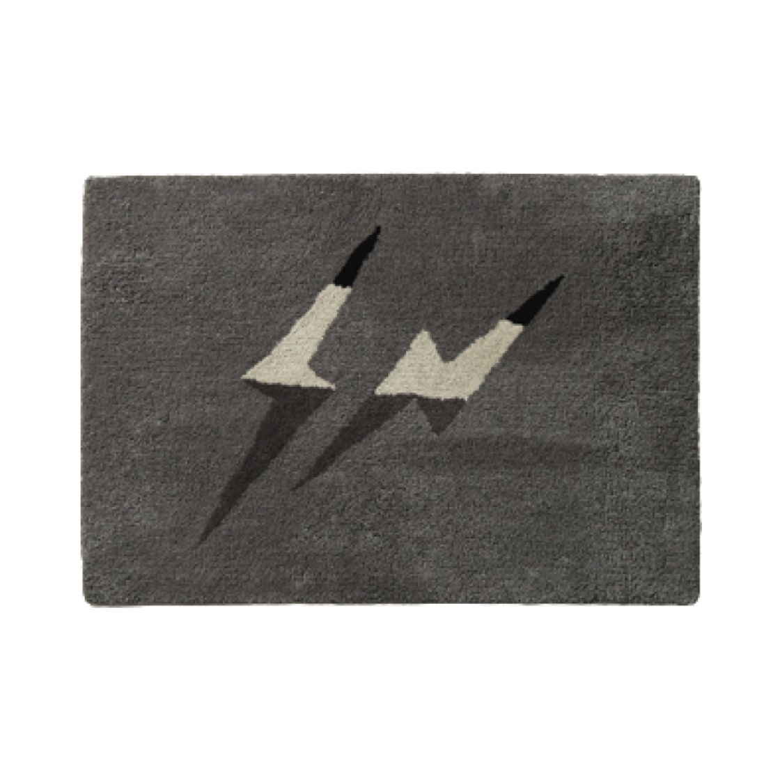프라그먼트 x 포켓몬 INN 프로젝트 TBP 러그 그레이(Fragment x Pokemon INN Thunderbolt Project TBP Rug Grey)