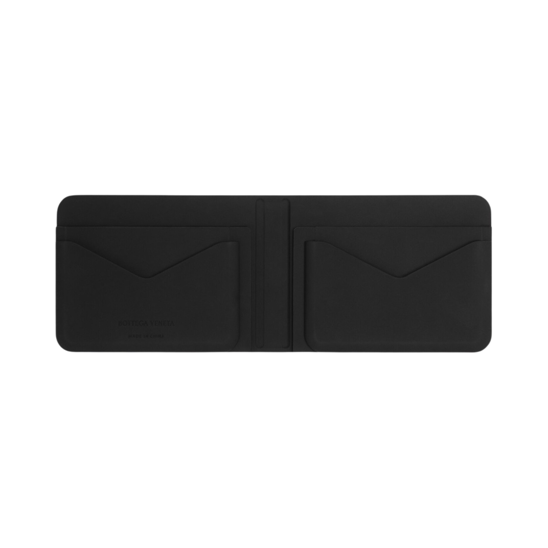 보테가 베네타 반지갑 블랙(Bottega Veneta Bi-Fold Wallet Black) - 2