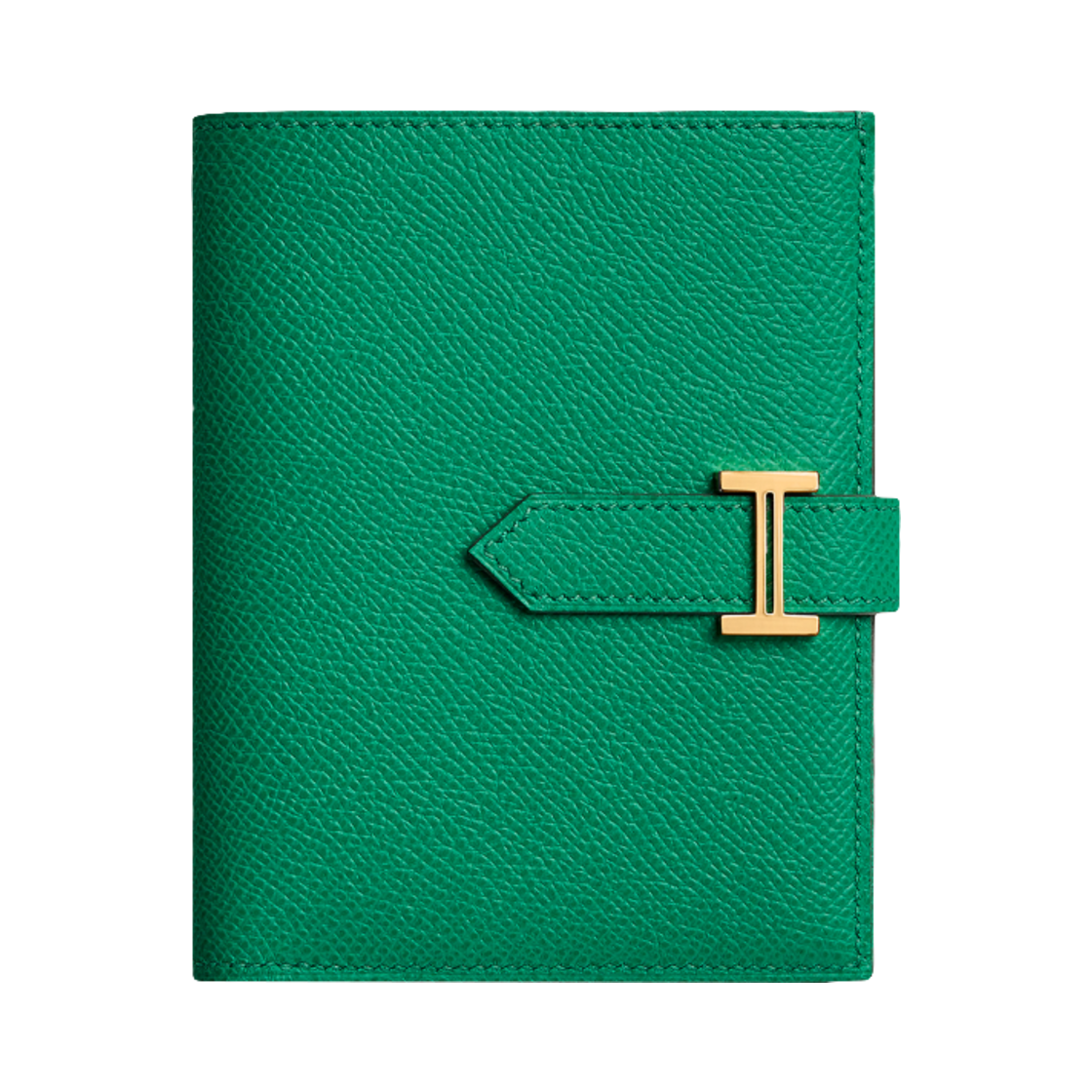 에르메스 베안 컴팩트 지갑 앱송 & 골드 하드웨어 베르 자드(Hermes Bearn Compact Wallet Epsom & Gold Vert Jade) - 1
