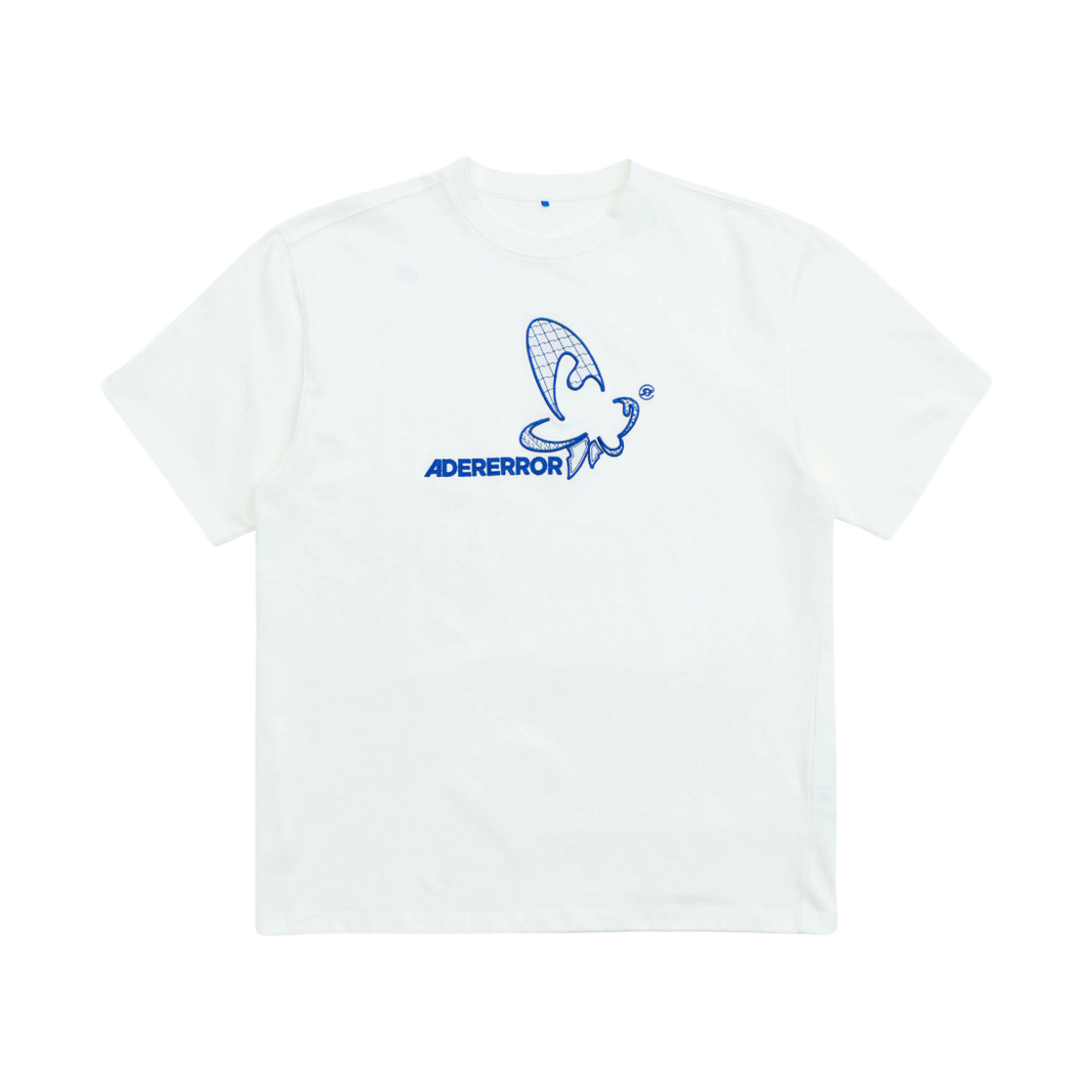 아더에러 버터플라이 로고 티셔츠 화이트(Ader Error Butterfy Logo T-Shirt White)