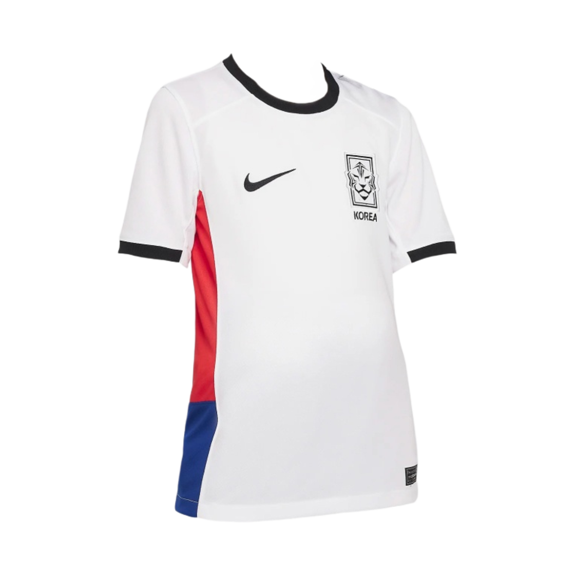 (Kids) 나이키 코리아 2023 드라이핏 스타디움 어웨이 숏슬리브 저지 화이트 (논 마킹 버전)((Kids) Nike Korea 2023 Dri-Fit Stadium Away SS Jersey White (Non Marking Ver.))