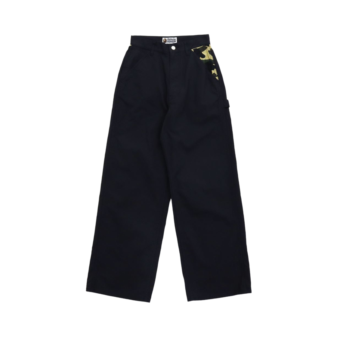 0ZXPTW252503H (W) BAPE 1st Camo Painter Pants Black