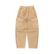 Icyto Strap Cargo Pants Dark Beige