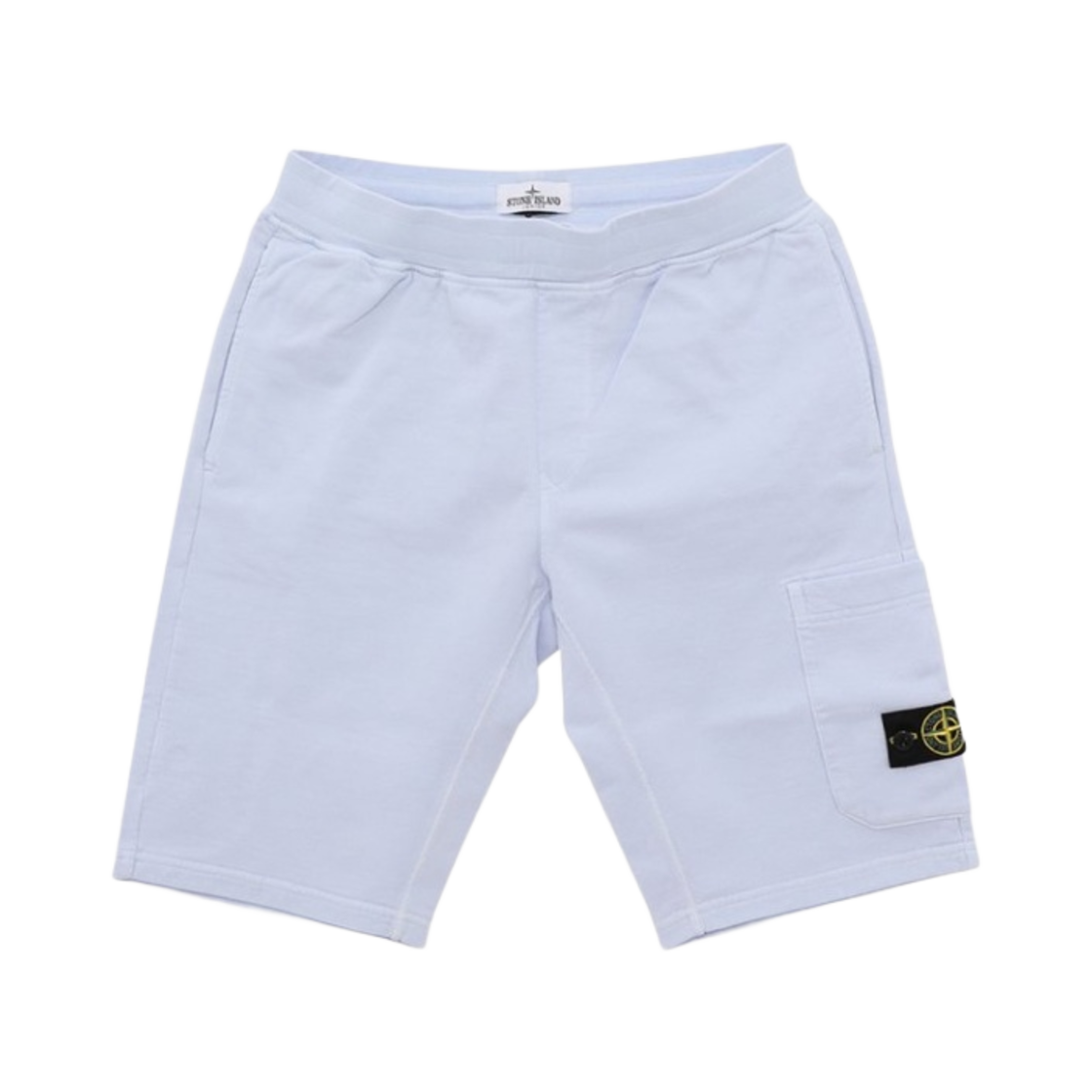 (키즈) 스톤 아일랜드 61840 코튼 플리스 가먼트 다이드 버뮤다 카고 쇼츠 라벤더 - 22SS((Kids) Stone Island 61840 Cotton Fleece Garment Dyed Bermuda Cargo Shorts Lavender - 22SS) - 1