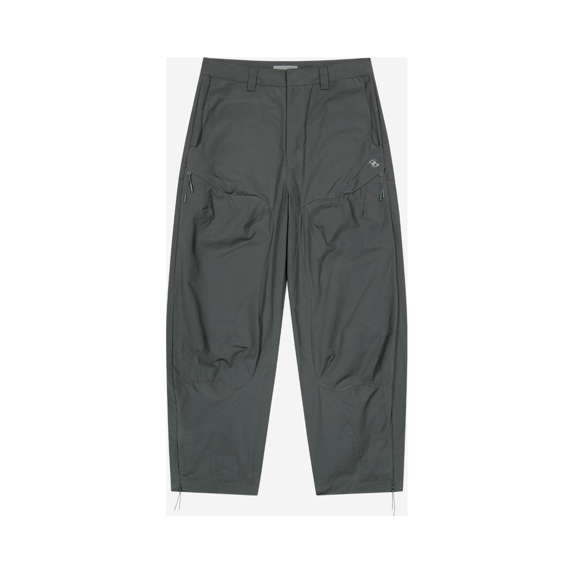 산산기어 더블 니 다트 팬츠 스틸 블루