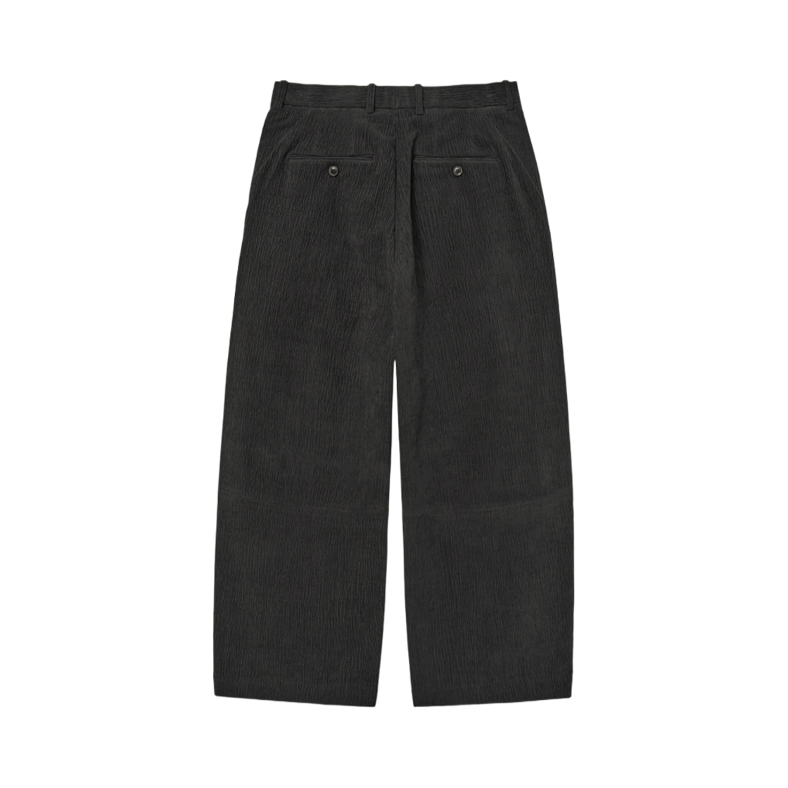 해칭룸 와이드 커브 트라우저 범푸로이 차콜(Hatchingroom Wide Curve Trousers Bumpuroy Charcoal) - 2