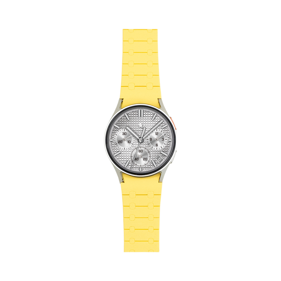W-SSTP-SLMG-20LS CALYX Galaxy Watch 20mm Silicone Magnetic Strap Yellow Lemon