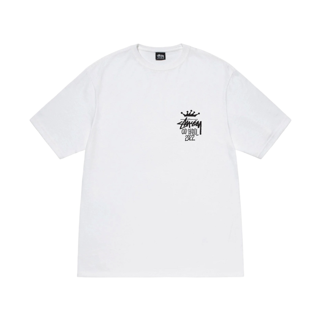 스투시 올드스쿨 22 티셔츠 화이트(Stussy Old Skool 22 T-Shirt White) - 2