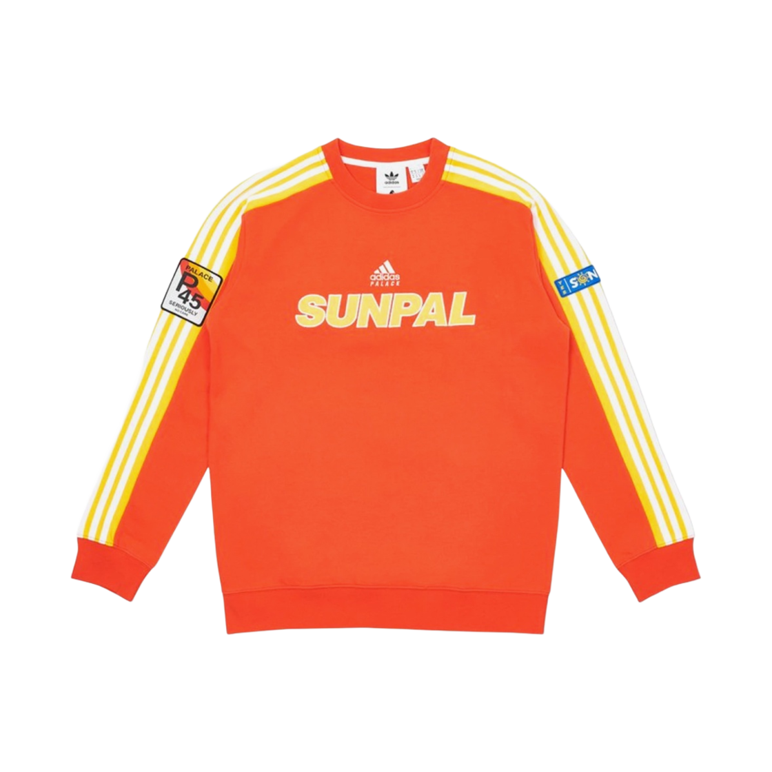 팔라스 X 아디다스 썬팔 크루넥 브라이트 오렌지 - 20FW(Palace x Adidas Sunpal Crewneck Bright Orange - 20FW) - 2