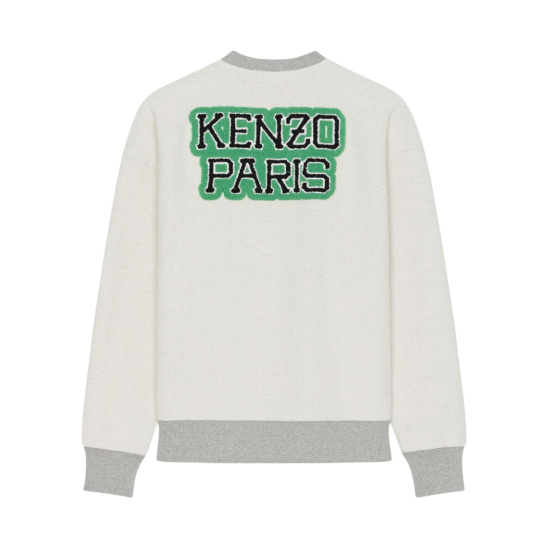 겐조 타이거 바시티 스웨트셔츠 펄 그레이(Kenzo Tiger Varsity Sweatshirt Pearl Grey) - 2