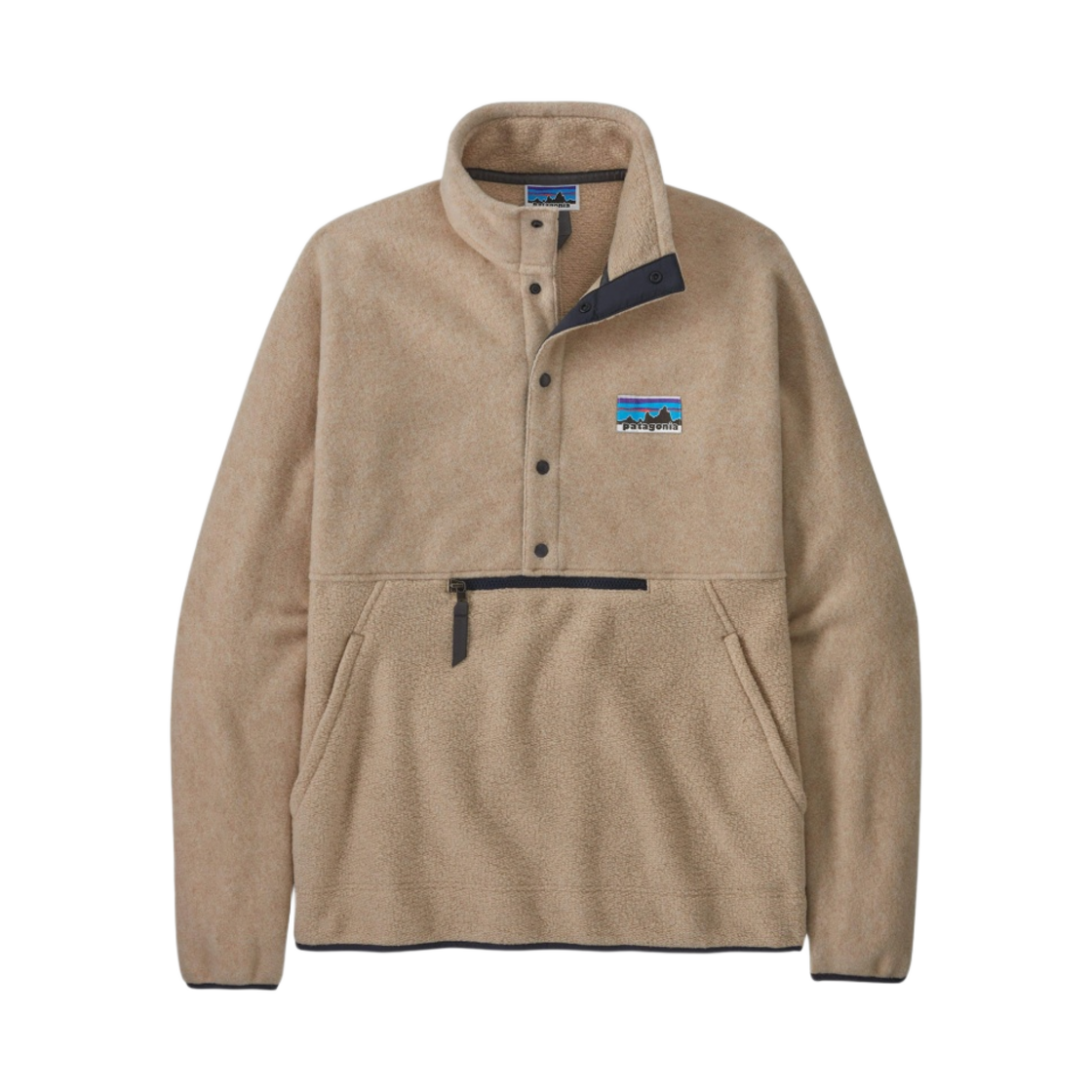20530 Patagonia Natural Blend Snap-T Fleece Pullover Dark Natural