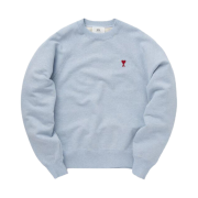 AMI de Coeur Sweatshirt Heather Cashmere Blue