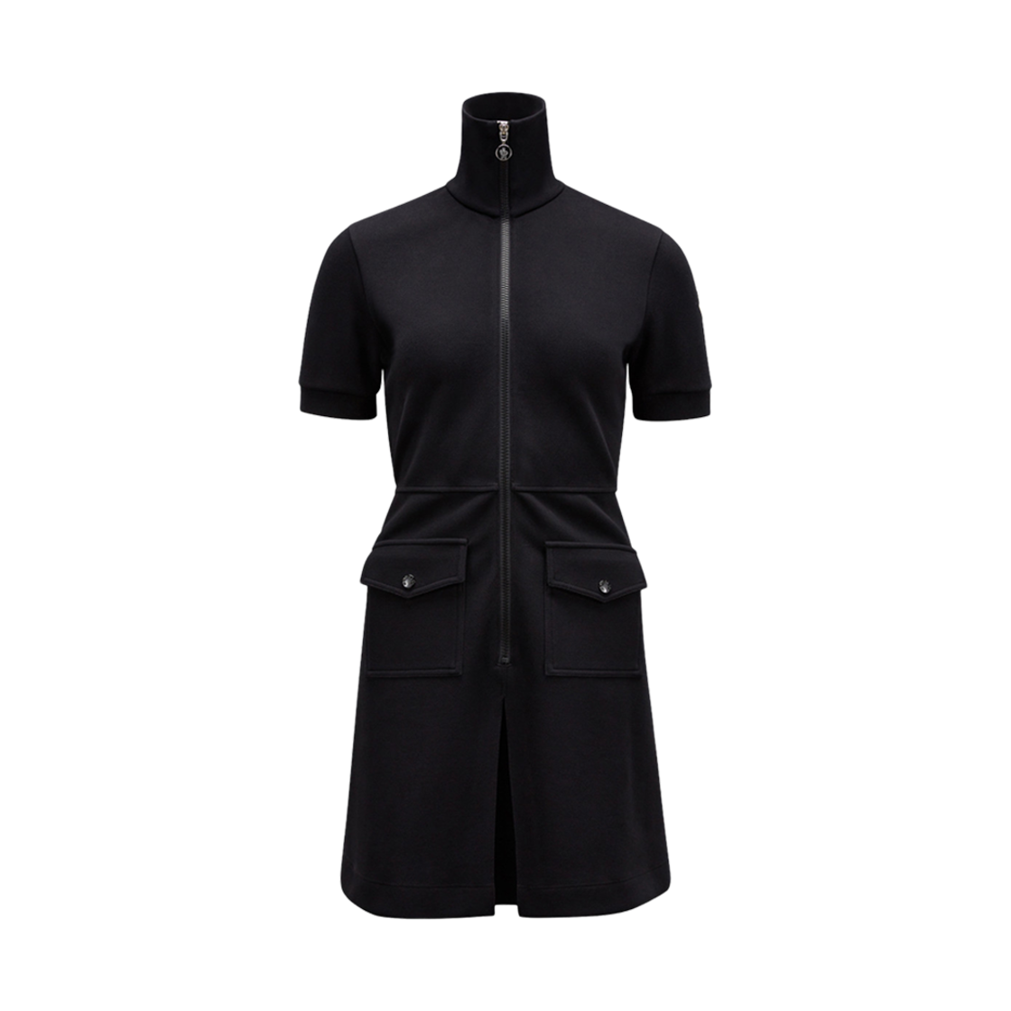 (W) 몽클레르 폴로 드레스 블랙 - 24SS((W) Moncler Polo Dress Black - 24SS) - 1