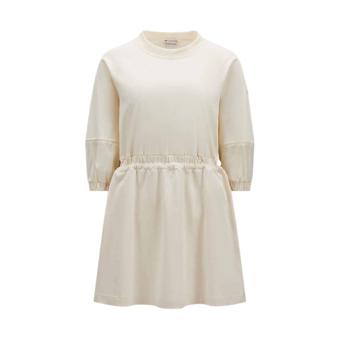 (W) 몽클레르 저지 드레스 베이지 - 23SS((W) Moncler Jersey Dress Beige - 23SS) - 1