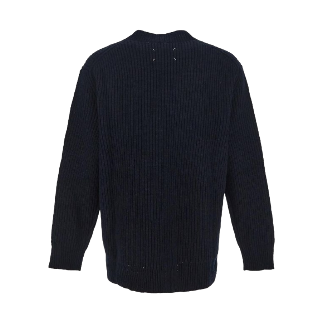 메종 마르지엘라 도네갈 클래식 니트 스웨터 다크 블루(Maison Margiela Donegal Classic Knit Sweater Dark Blue) - 2