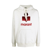 Isabel Marant Miley Hoodie Ecru Red - 22SS