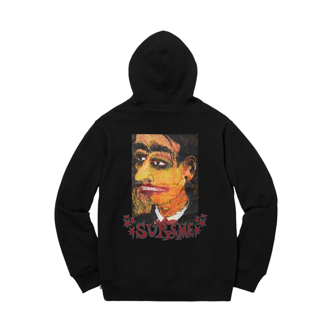 슈프림 포트레이트 후드 스웨트셔츠 블랙 - 18FW(Supreme Portrait Hooded Sweatshirt Black - 18FW) - 2