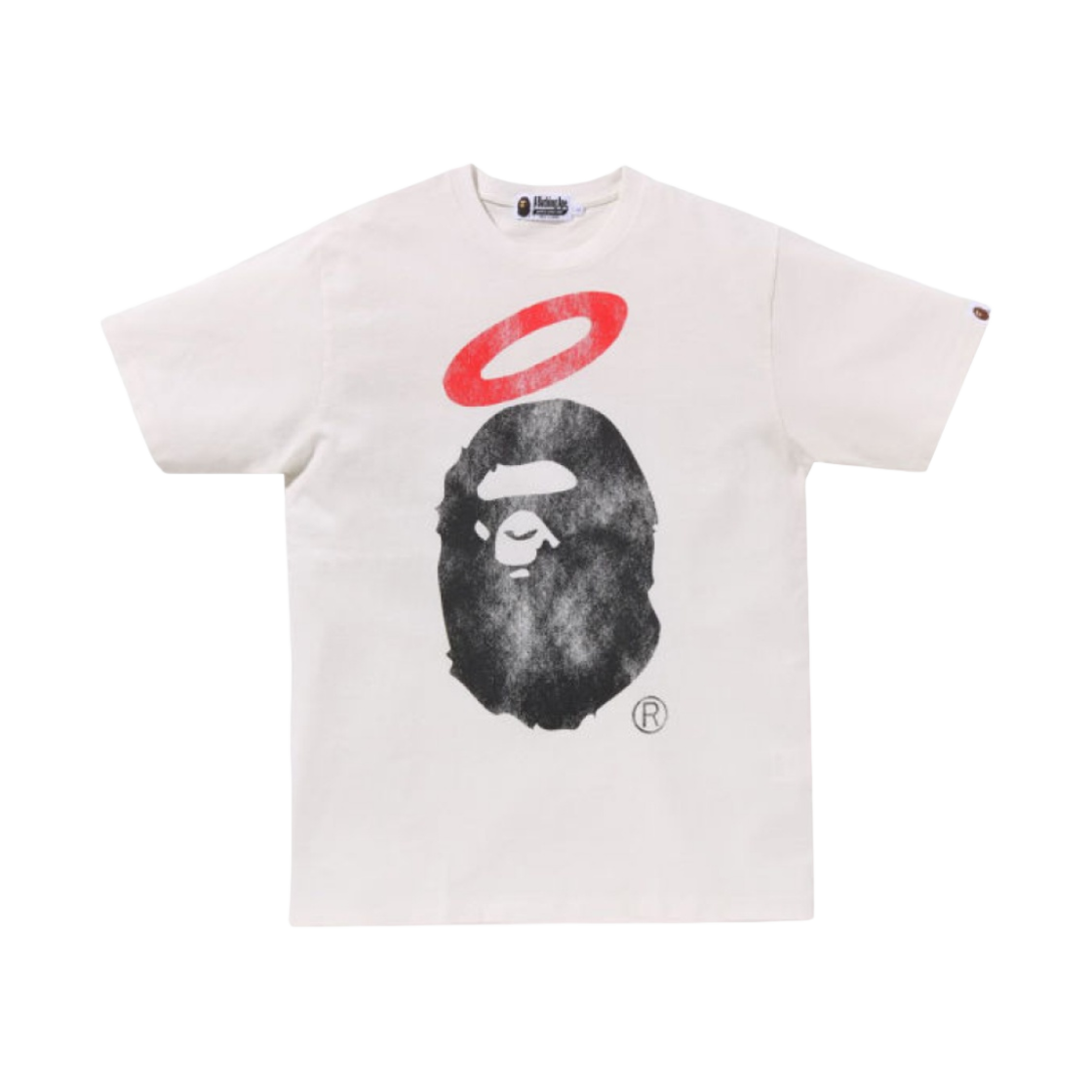 베이프 x 유니온 워시드 에이프 헤드 티셔츠 화이트(BAPE x Union Washed Ape Head T-Shirt White) - 1