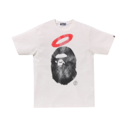 BAPE x Union Washed Ape Head T-Shirt White