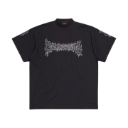 Balenciaga Darkwave T-Shirt Oversized in Black