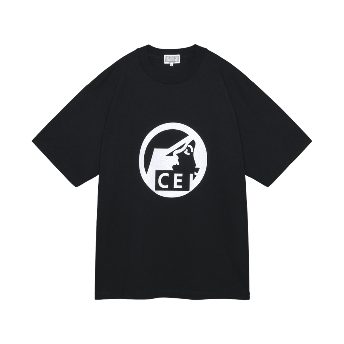 카브엠트 플랫 프리 코그 티셔츠 블랙 - 24FW(Cav Empt Flat Pre Cog T-Shirt Black - 24FW)