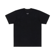 Play Comme des Garcons Classic Black Heart On Back T-shirt Black
